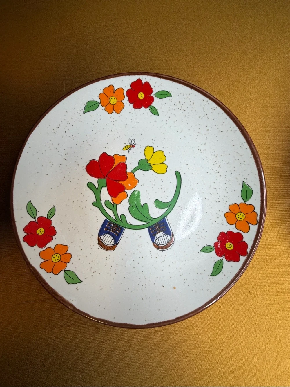 Kitschy Retro: 🦋 MCM Interpur Japan Floral Children's Plates | Sneakers & Shoes
